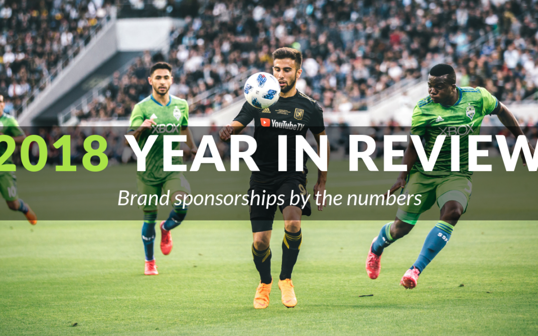 2018 Year in Review: Brand sponsorships by the numbers